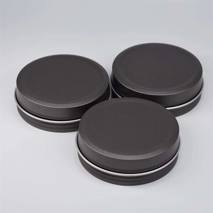 52*27size 50ml Grey Customized Printing Aluminum Box With Cap For Candy