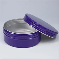 5ML ljubičasta aluminijumska tegla sa poklopcem